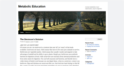 Desktop Screenshot of metaboliced.com
