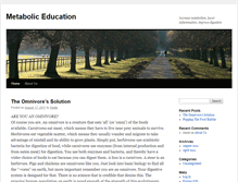 Tablet Screenshot of metaboliced.com